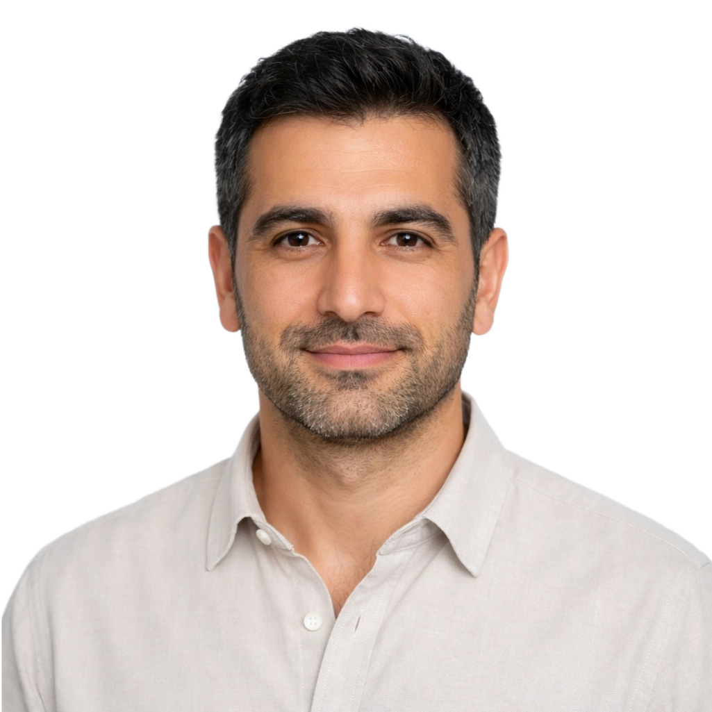 Demo portrait (synthetic) of Ali Rezaei